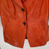 TANQS イタリア製 VERA PELLE REAL LEATHER 2Bジャケット レディース
