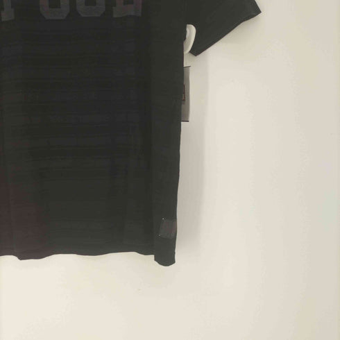 プール POOL ロゴ プリント ボーダー S/S Tシャツ メンズ JPN:M