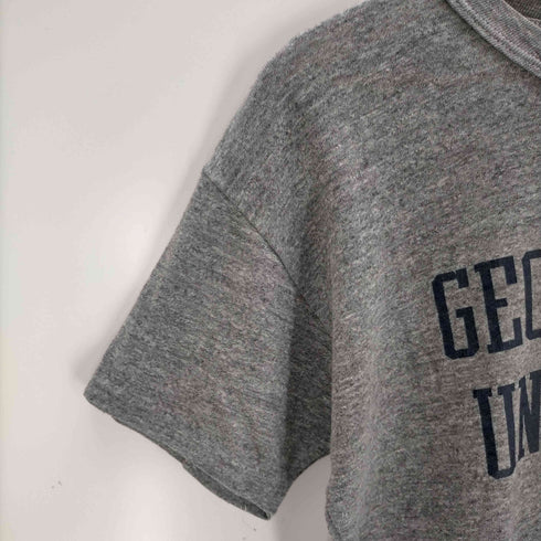 80s~90s GEORGETOWN UNIVERSITY カレッジTシャツ シングルステッチ メンズ