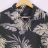 ジムトンプソン JIM THOMPSON 織柄 開襟オープンカラー シルクアロハシャツ メンズ import:S