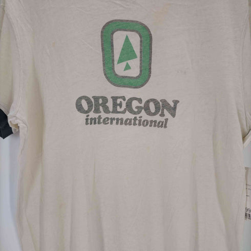ナイキ NIKE 00S USED加工 リンガーTシャツ メンズ JPN:L