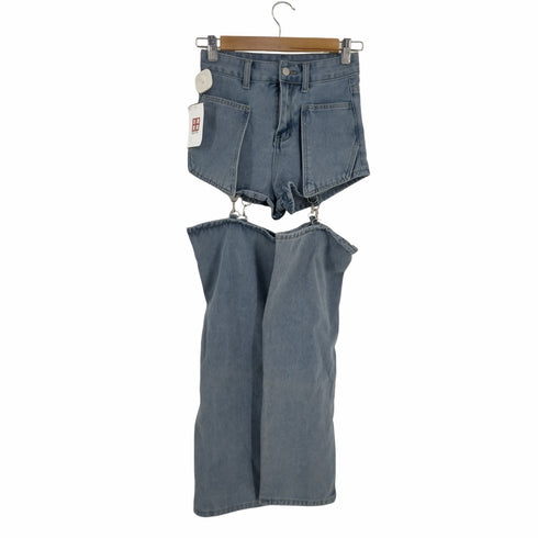 カット デザインパンツ レディース JPN:XS