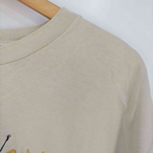 ALTVF USA製 シングルステッチ WE BE JAMMIN 刺繍ロゴ クルーネックTシャツ メンズ import:L