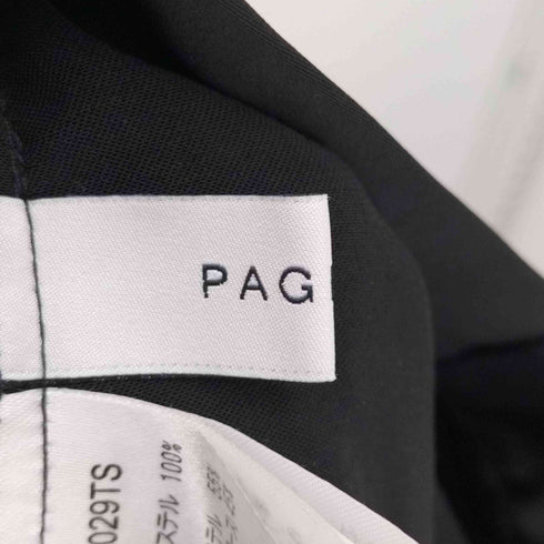 ページボーイ PAGEBOY チャイナサテンパンツ レディース FREE