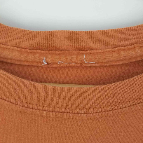 An idea is salvation by imagination メッセージプリント クルーネックTシャツ メンズ