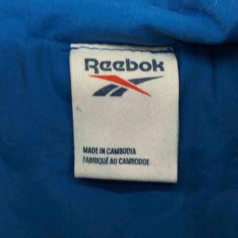 リーボック Reebok ジップアップナイロンジャケット トラックジャケット メンズ 2XL