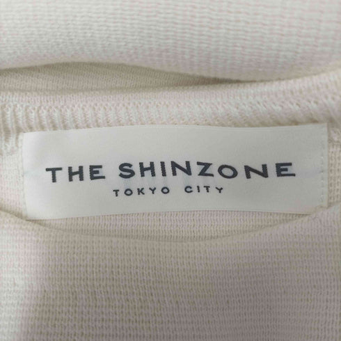 ザシンゾーン THE Shinzone フリンジ加工 コットン ニット カットソー レディース FREE