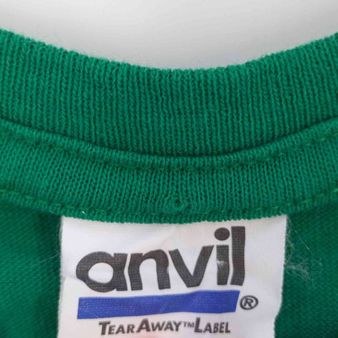 アンビル Anvil 三つ葉クローバー ロゴプリント クルーネックTシャツ メンズ import:L