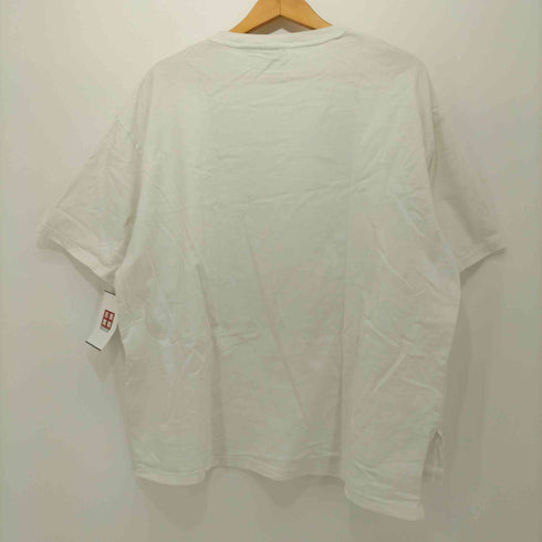 グラミチ GRAMICCI 前面プリント クルーネックTシャツ メンズ import:S