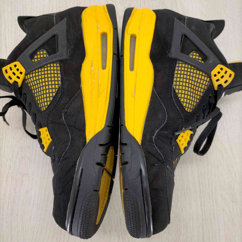 ジョーダンブランド JORDAN BRAND AIR JORDAN IV THUNDER black メンズ US:10.5