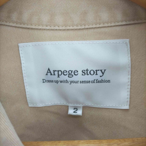 アルページュストーリー Arpege story ライトワークシャツ レディース 2