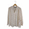 ザラ ZARA CONTRAST TEXTURED LOOSE FITTING BLOUSE レディース JPN:M