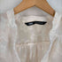 ザラ ZARA CONTRAST TEXTURED LOOSE FITTING BLOUSE レディース JPN:M