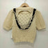 ザラ ZARA Knit Top with ruffles レディース import:S