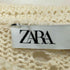ザラ ZARA クロップドクロシェニット レディース import:S