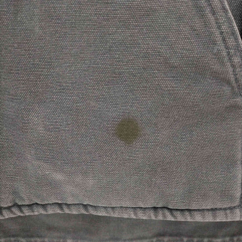 カーハート Carhartt 企業ロゴ 刺繍 ダック地ベスト 裏地フリース メンズ import:XXL