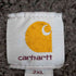 カーハート Carhartt 企業ロゴ 刺繍 ダック地ベスト 裏地フリース メンズ import:XXL