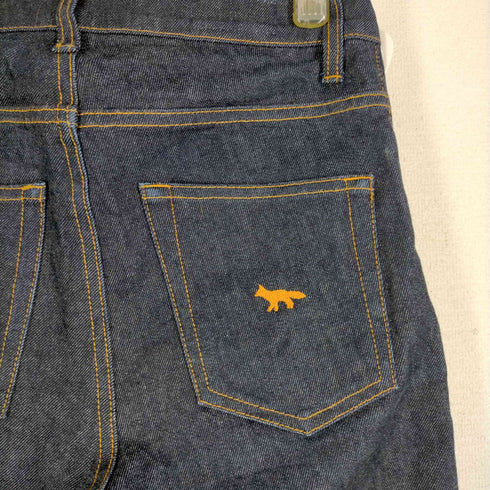 メゾンキツネ MAISON KITSUNE メゾンキツネ ジャパン スリムフィット デニム レディース 25INCH