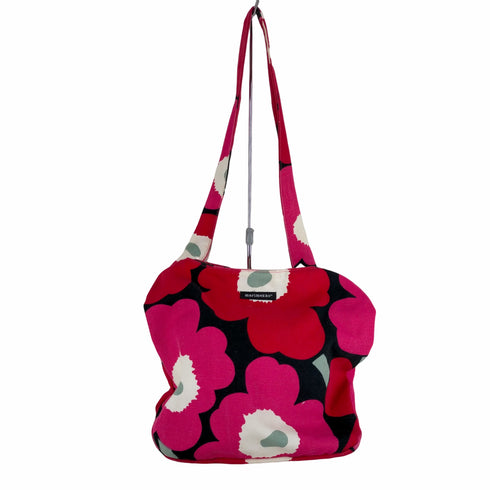 マリメッコ marimekko 花柄ショルダーバッグ レディース