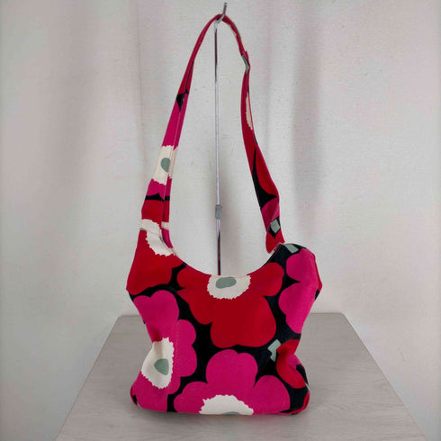 マリメッコ marimekko 花柄ショルダーバッグ レディース