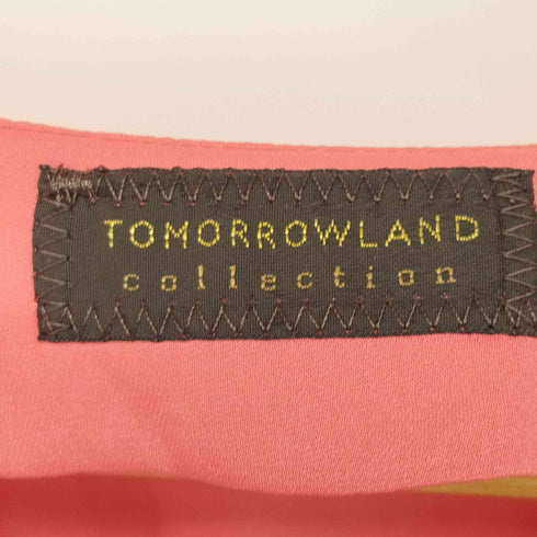 トゥモローランドコレクション TOMORROWLAND collection ポリエステル サテン地 ブラウス レディース JPN:36