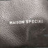 メゾンスペシャル MAISON SPECIAL シボ革 レザーショルダーバッグ レディース