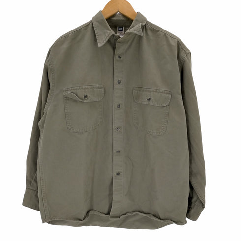 ギャップ Gap 00s old factory store シャツジャケット メンズ JPN:M