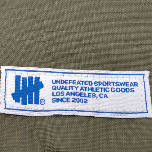 アンディフィーテッド UNDEFEATED リップストップ マルチポケット ショルダーバッグ メンズ
