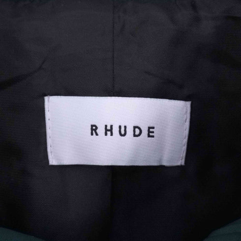 ルード RHUDE World Championship ワールドチャンピオン ダブルジップコットンジャケット メンズ import:M