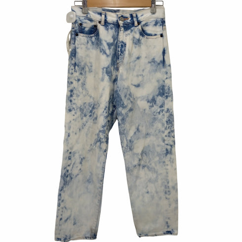 マウジー moussy 21ss MOUSSY JW BLEACH WIDE TAPERED レディース JPN:2