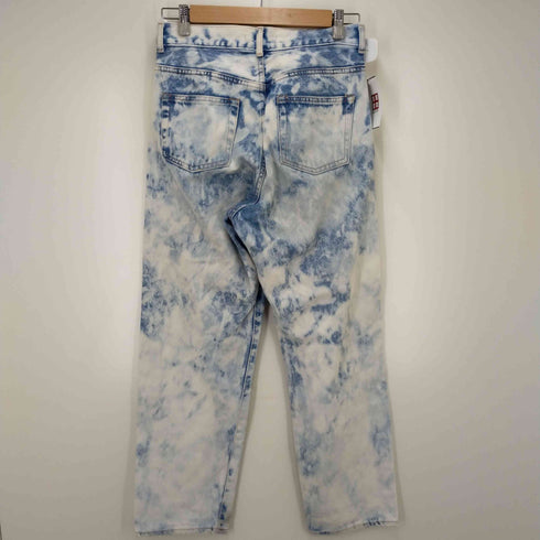 マウジー moussy 21ss MOUSSY JW BLEACH WIDE TAPERED レディース JPN:2