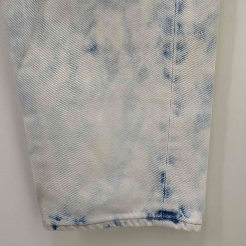 マウジー moussy 21ss MOUSSY JW BLEACH WIDE TAPERED レディース JPN:2