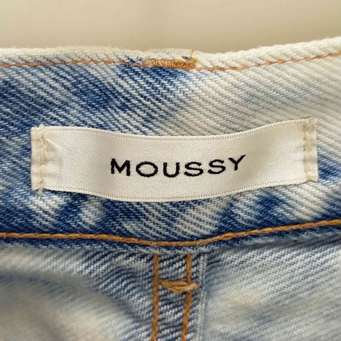 マウジー moussy 21ss MOUSSY JW BLEACH WIDE TAPERED レディース JPN:2