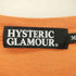 ヒステリックグラマー HYSTERIC GLAMOUR ロゴプリント クルーネック ショートスリーブTシャツ レディース M