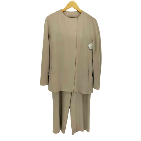 ジョルジオアルマーニ Giorgio Armani 90S~00S ライダースジップジャケットスラックスセットアップ メンズ 上44/下40