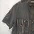 アヴィレックス AVIREX S/S ARMY CUSTOM ZIP SHIRT カスタムジップシャツ メンズ JPN:XL
