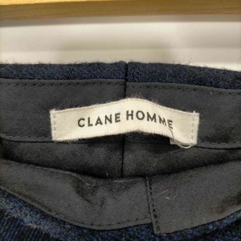 クラネオム CLANE HOMME カシミヤ混ウールスラックス メンズ JPN:0