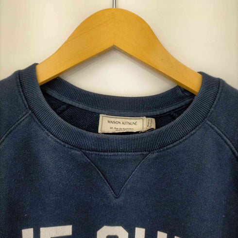 メゾンキツネ maison kitsune Je Suis Alle Crew Sweat メンズ import:S