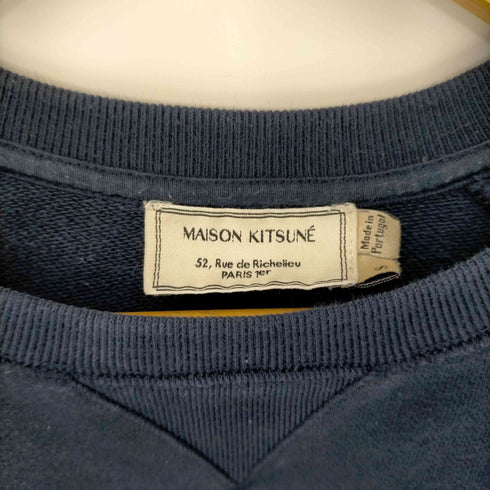 メゾンキツネ maison kitsune Je Suis Alle Crew Sweat メンズ import:S