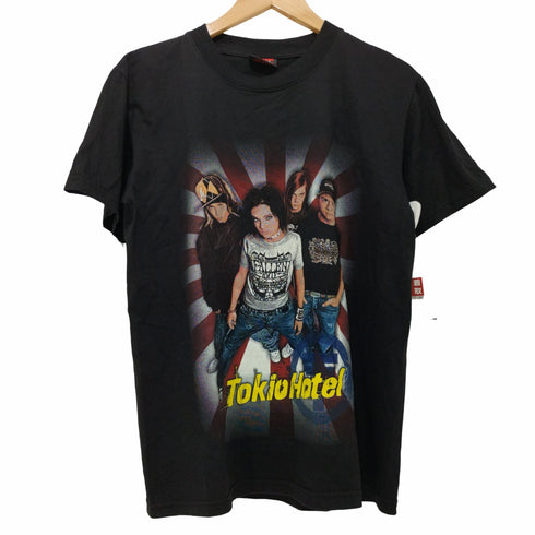 THUNDER 00S 両面プリント クルーネック ショートスリーブTシャツ バンドシャツ バンT メンズ import:M