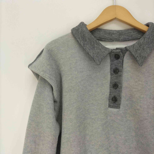 ヴィアヴァンダ viavanda BIG KNIT POLO SHIRTS レディース FREE