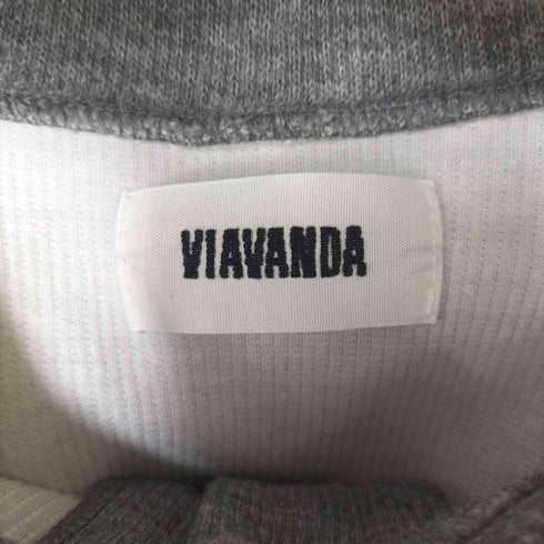 ヴィアヴァンダ viavanda BIG KNIT POLO SHIRTS レディース FREE