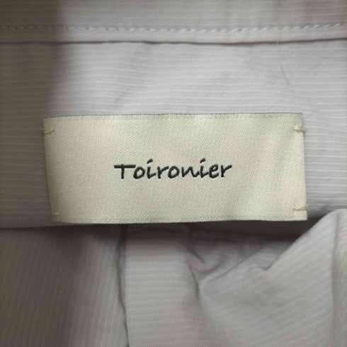 トワロニエ toironier 21AW Harf Zip Top ハーフジップシャツ メンズ FREE