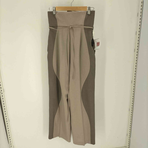 ルシェルブルー LE CIEL BLEU 23SS Wave Paneled Trousers レディース JPN:36