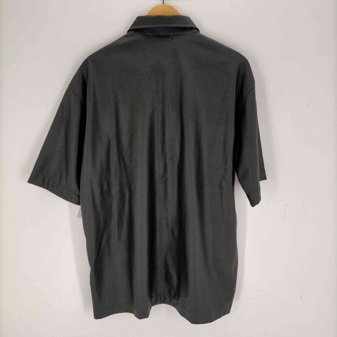ザラ ZARA フェイクレザー 半袖シャツ メンズ JPN:XL