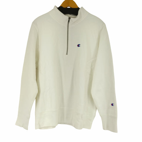 チャンピオン Champion REVERSWEAVE Half Zip Sweatshirt メンズ import:L