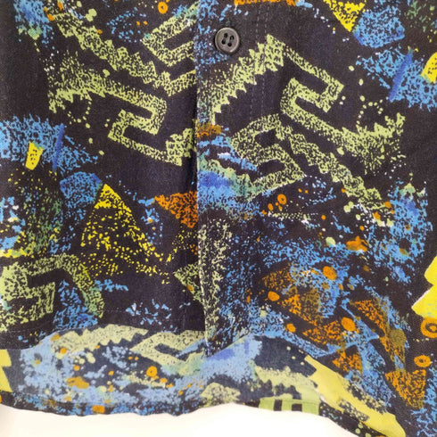 ハーモニー HARMONY 総柄レーヨン L/S シャツ メンズ import:S