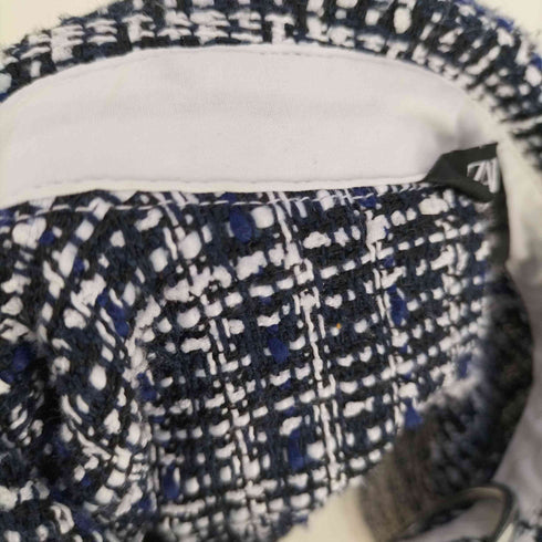 ザラ ZARA ツイードミックスブラウス レディース import:S