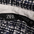 ザラ ZARA ツイードミックスブラウス レディース import:S