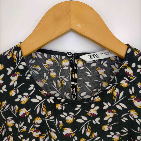 ザラ ZARA 花柄チュニックワンピース レディース import:XS